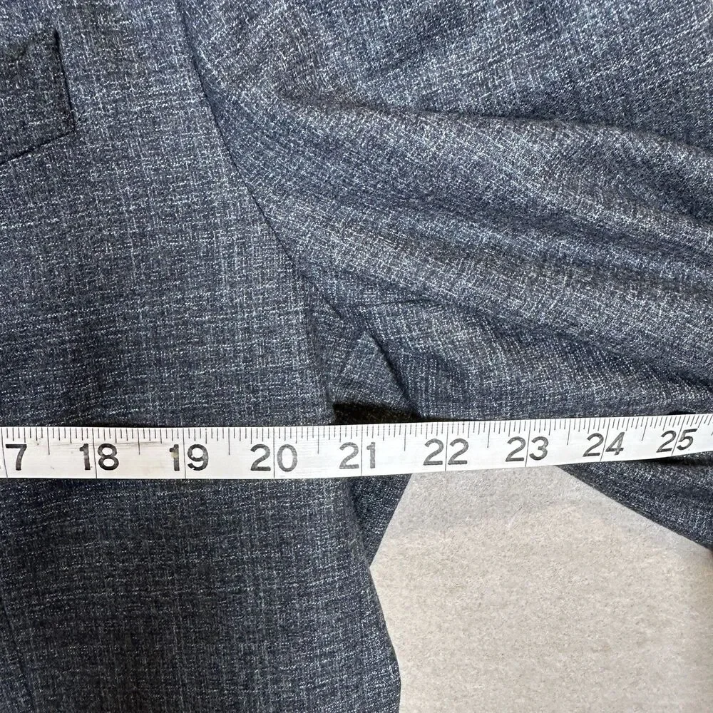 John Varvatos Bleecker Wool Slim Single-Breasted Blazer Dark Grey Men’s Size 42R